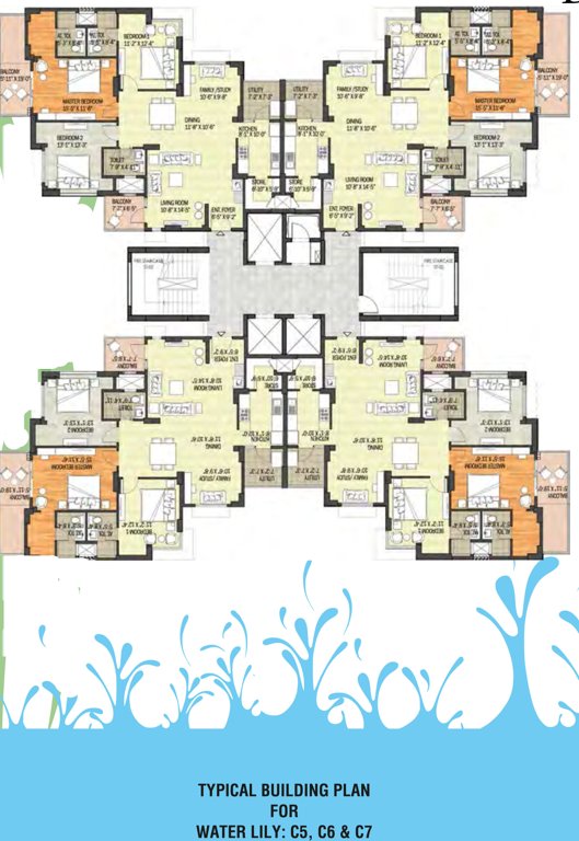  water lily phase 5 C5 Typical Cluster Plan