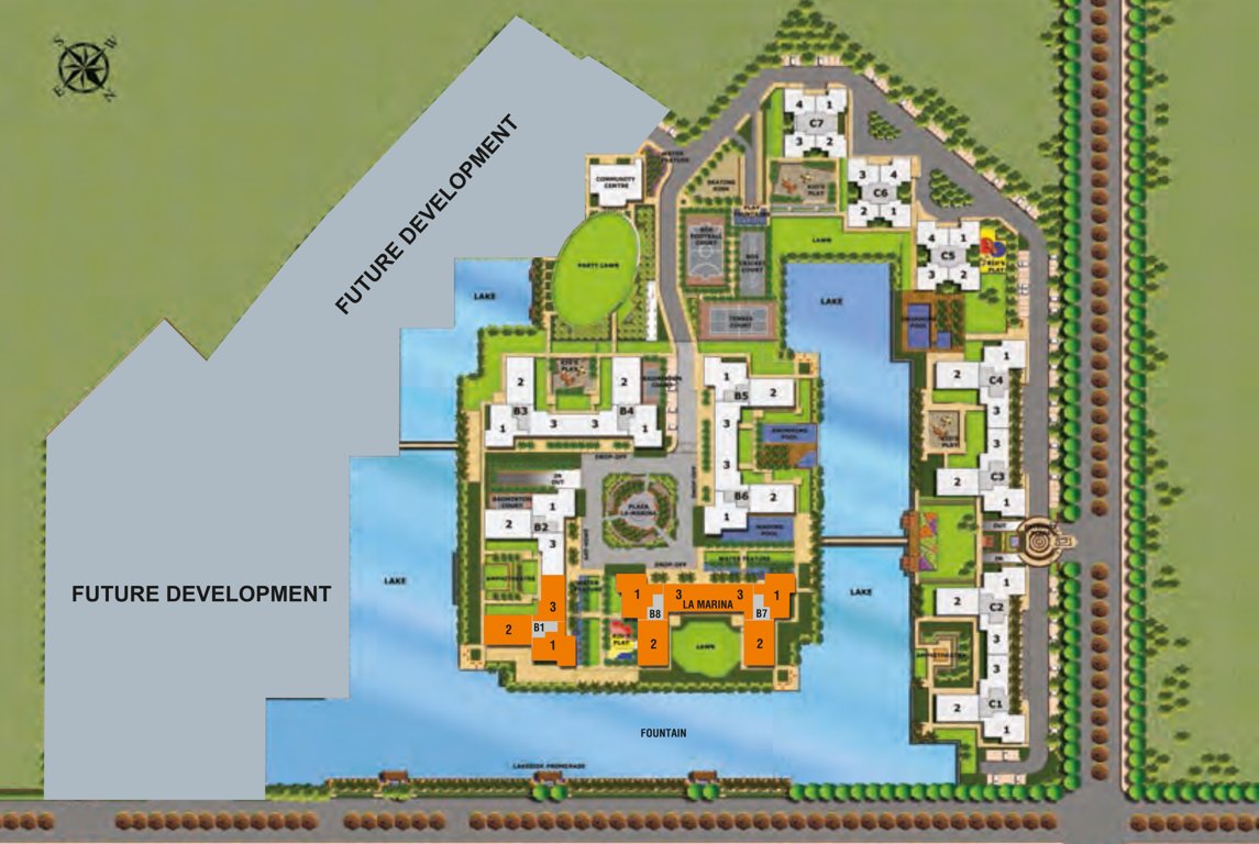  water lily phase 5 Layout Plan