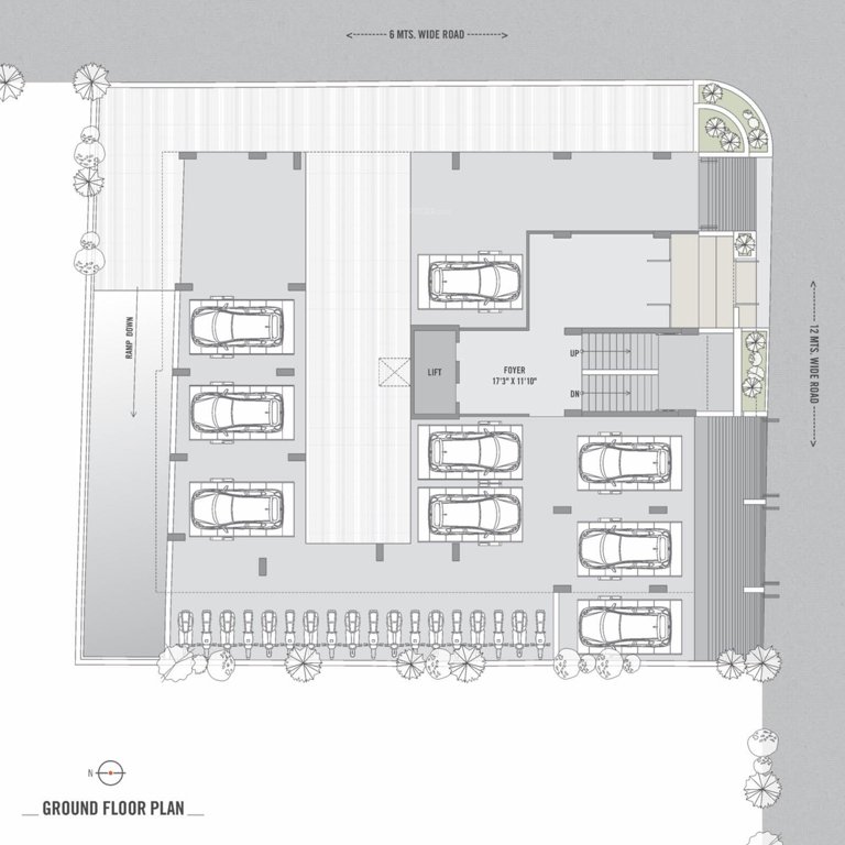  samyak arise A Cluster Plan For Ground Floor