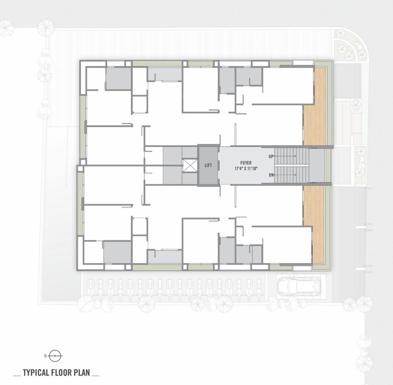  samyak arise A  Typical Cluster Plan