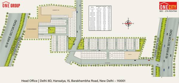 Layout Plan one-city Layout Plan