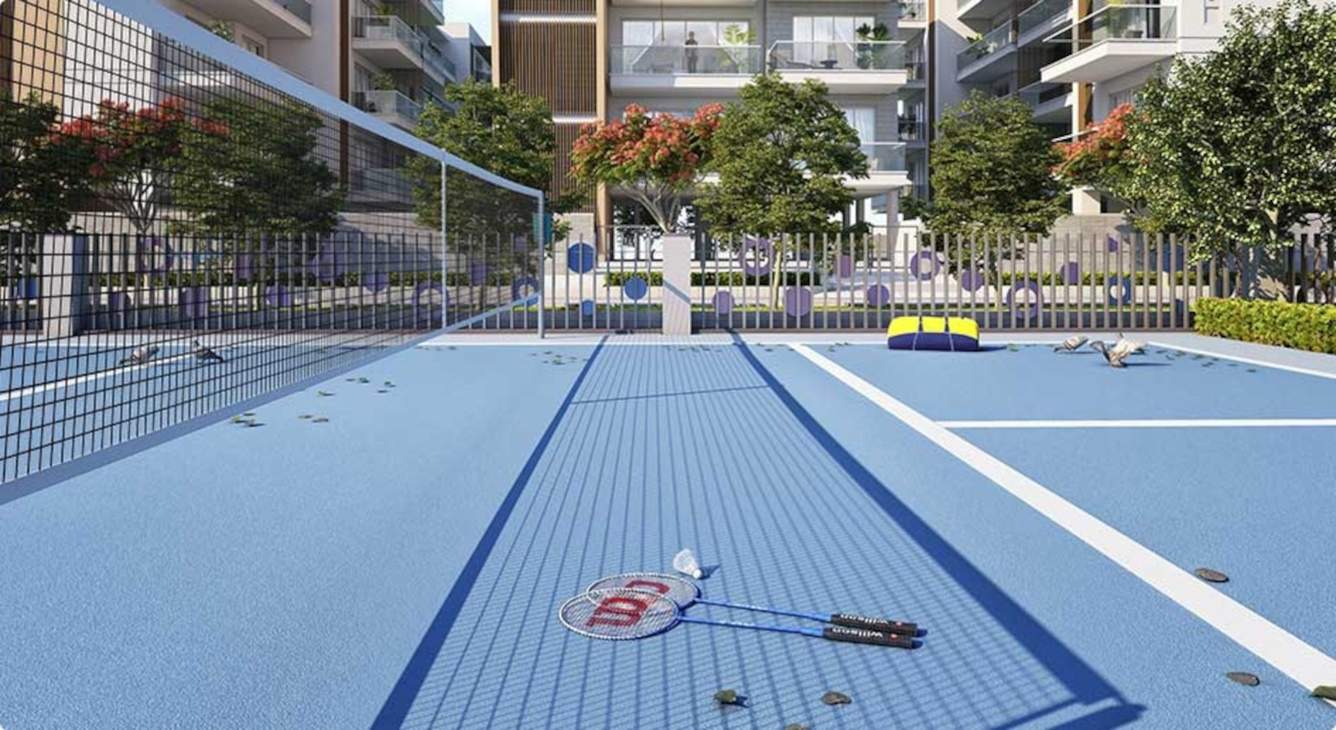 samsara vilasa and samsara arya Badminton Court