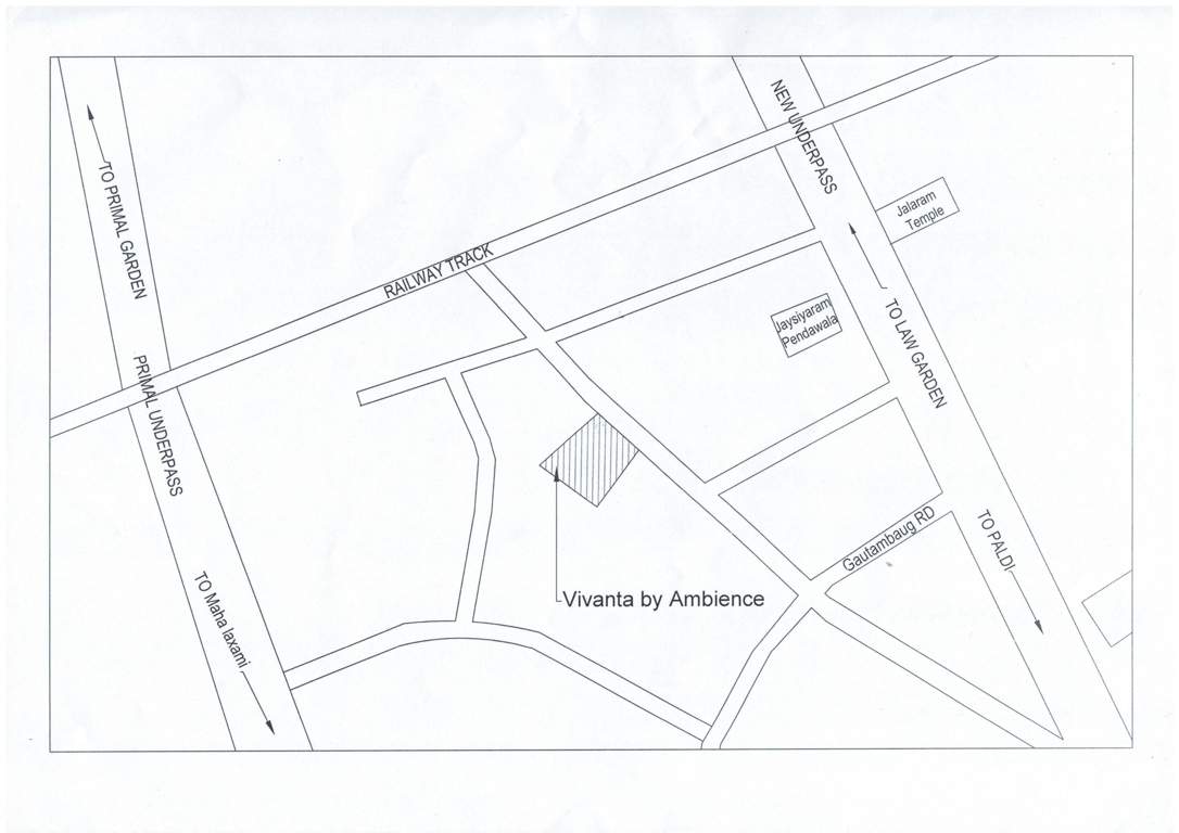  vivanta by ambience Location Plan