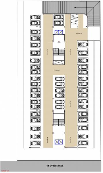  keshav-skyline A, B Basement Cluster Plan