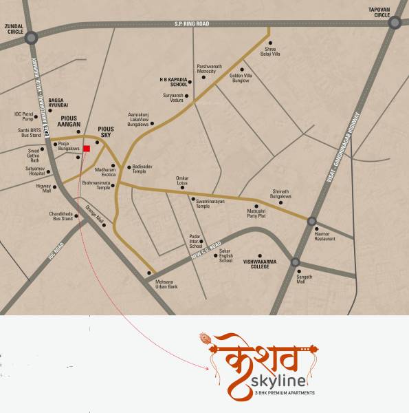  keshav-skyline Location Plan