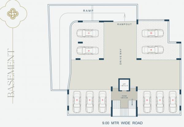  swasti A  Basement Cluster Plan