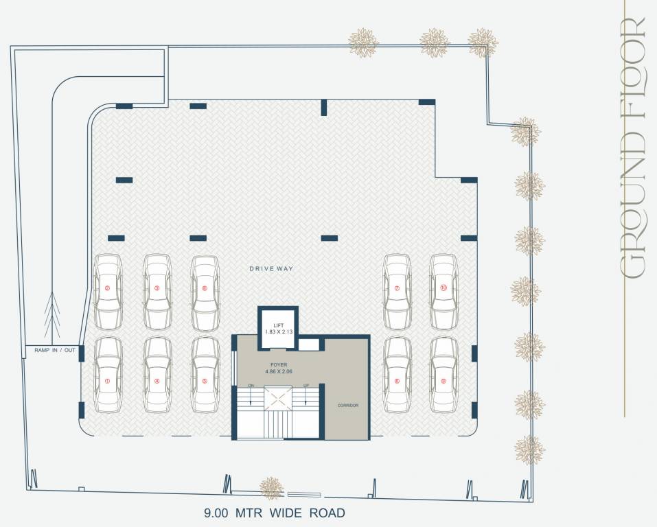  swasti A Cluster Plan For Ground Floor