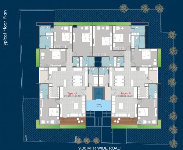  swasti A  Typical Cluster Plan