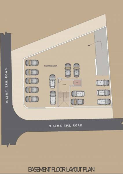  elegance Elegance BAsement Floor Cluster Plan