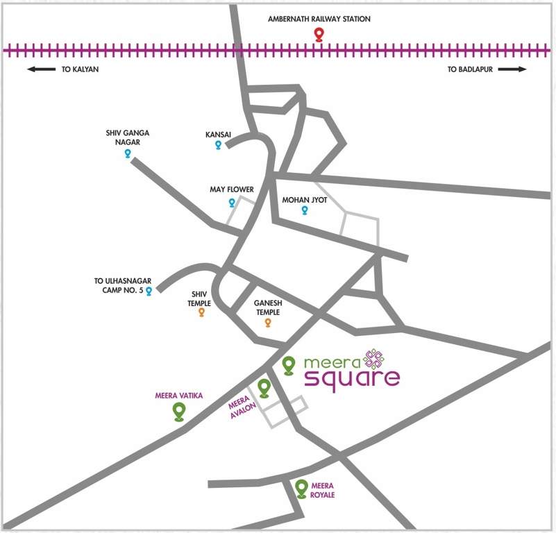  meera square Location Plan