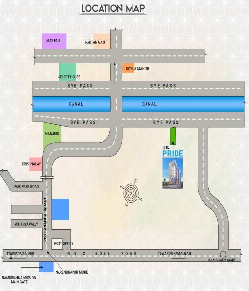  the-pride Location Plan