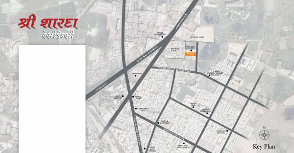  sharda-residency Location Plan