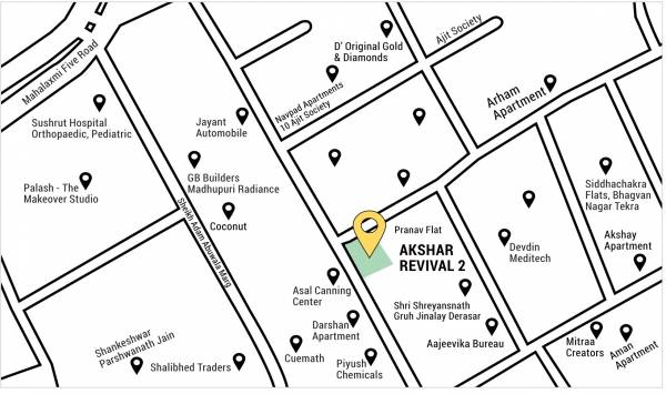  akshar-revival-ii Location Plan