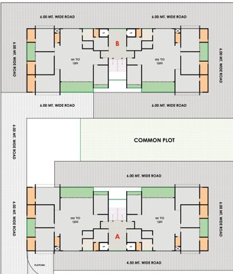  reventa-2 Block A And B Cluster Plan From 1st To 13th Floor
