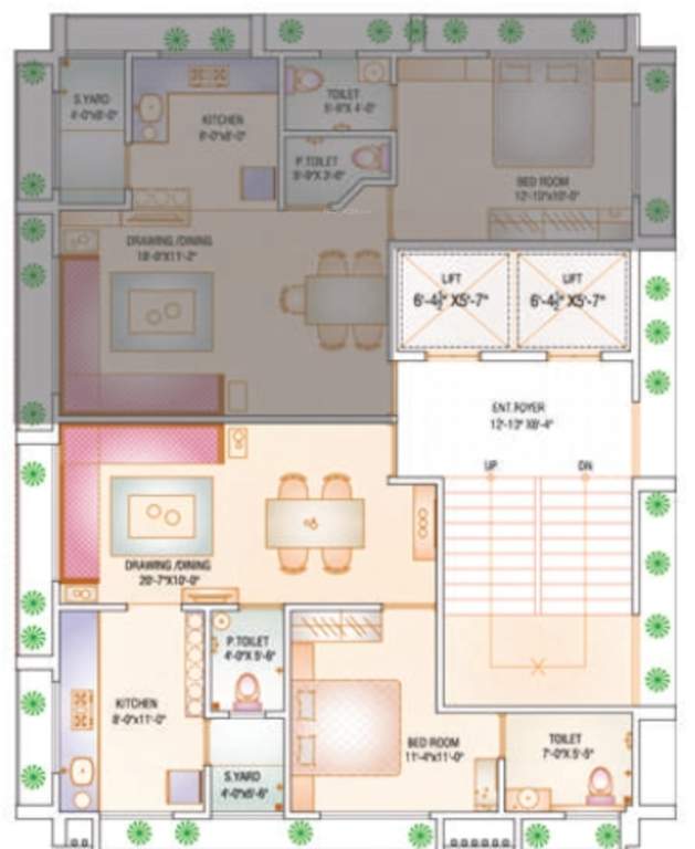  residency Havish Residency Cluster Plan