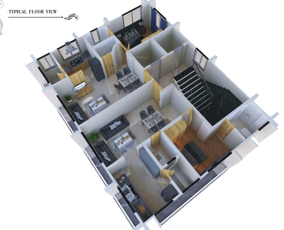  residency Havish Residency Cluster Plan