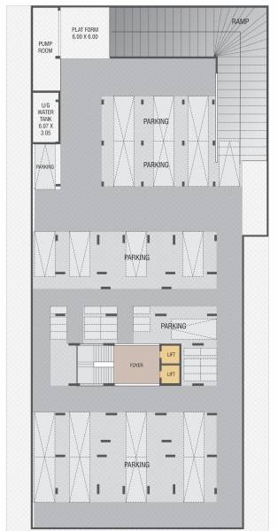  skyz Block A Cluster Plan For Basement
