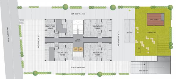  skyz Block A Cluster Plan For Ground Floor