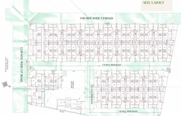  vrundavan-greens Layout Plan
