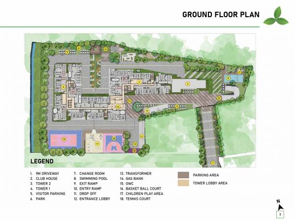 Tower 1 Cluster Plan glenbrook Tower 1 Cluster Plan