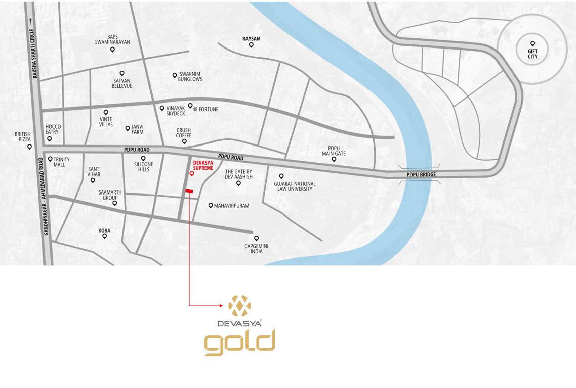  gold Location Plan