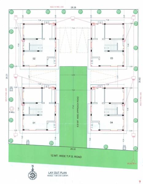 Layout Plan kivansh-palace Layout Plan