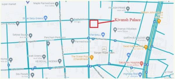 Location Plan kivansh-palace Location Plan