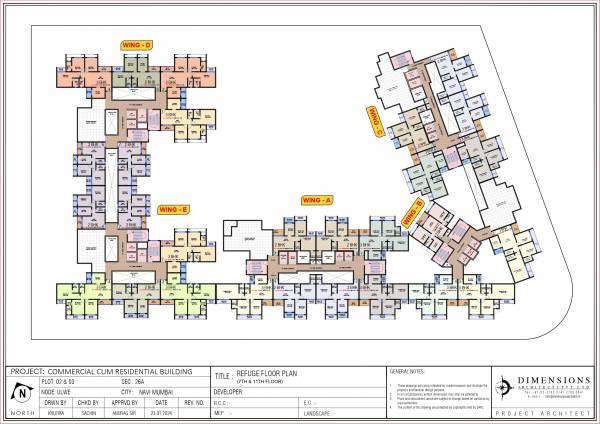  delta-vistara A Wing Cluster Plan