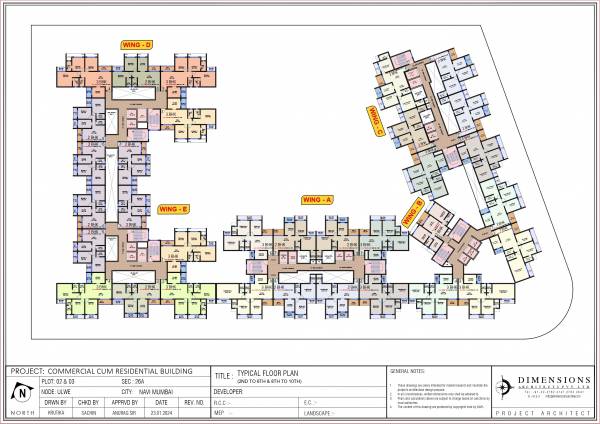  delta-vistara C wing Cluster Plan