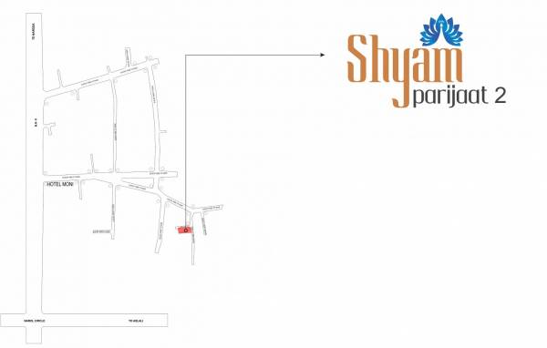  shyam-parijaat-2 Location Plan