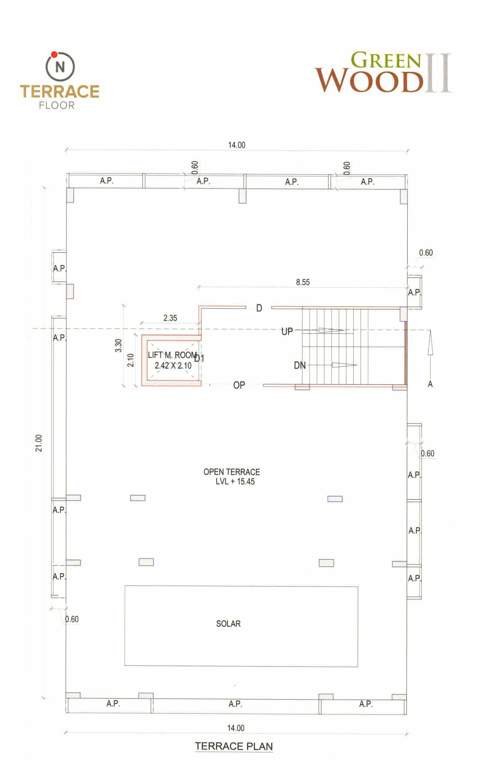  greenwood ii Greenwood II Cluster Plan for Terrace Floor