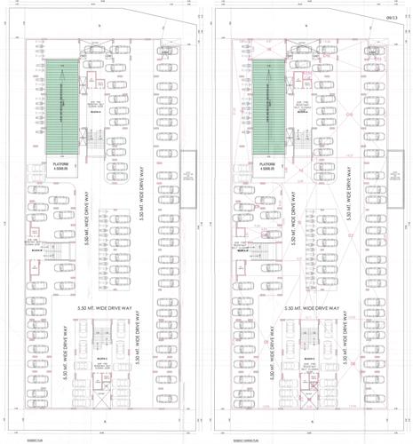  aamrakunj-royal Block A, B And C Cluster Plan for Basement Floor
