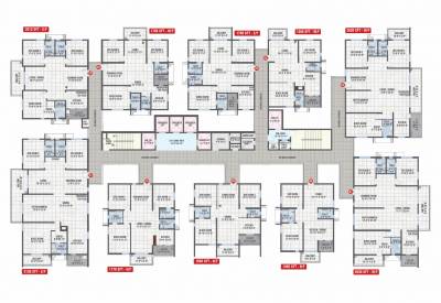 Tower 1 And Tower 2 Typical Cluster Plan ixora Tower 1 And Tower 2 Typical Cluster Plan