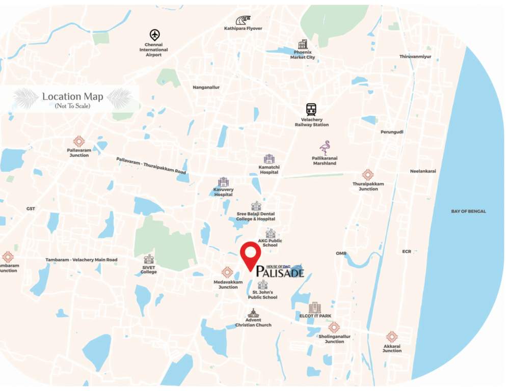 house of palisade Location Plan