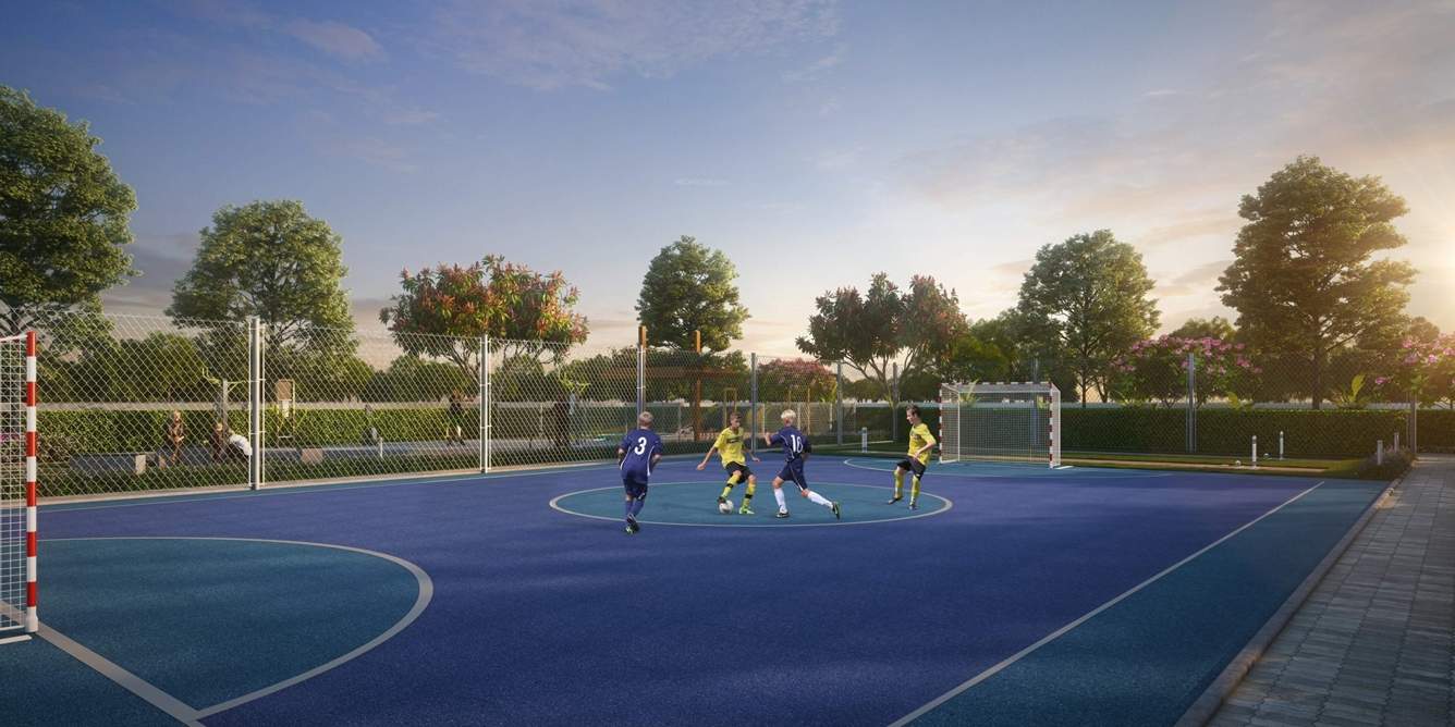  eastern river residency mhada buildings Football Field