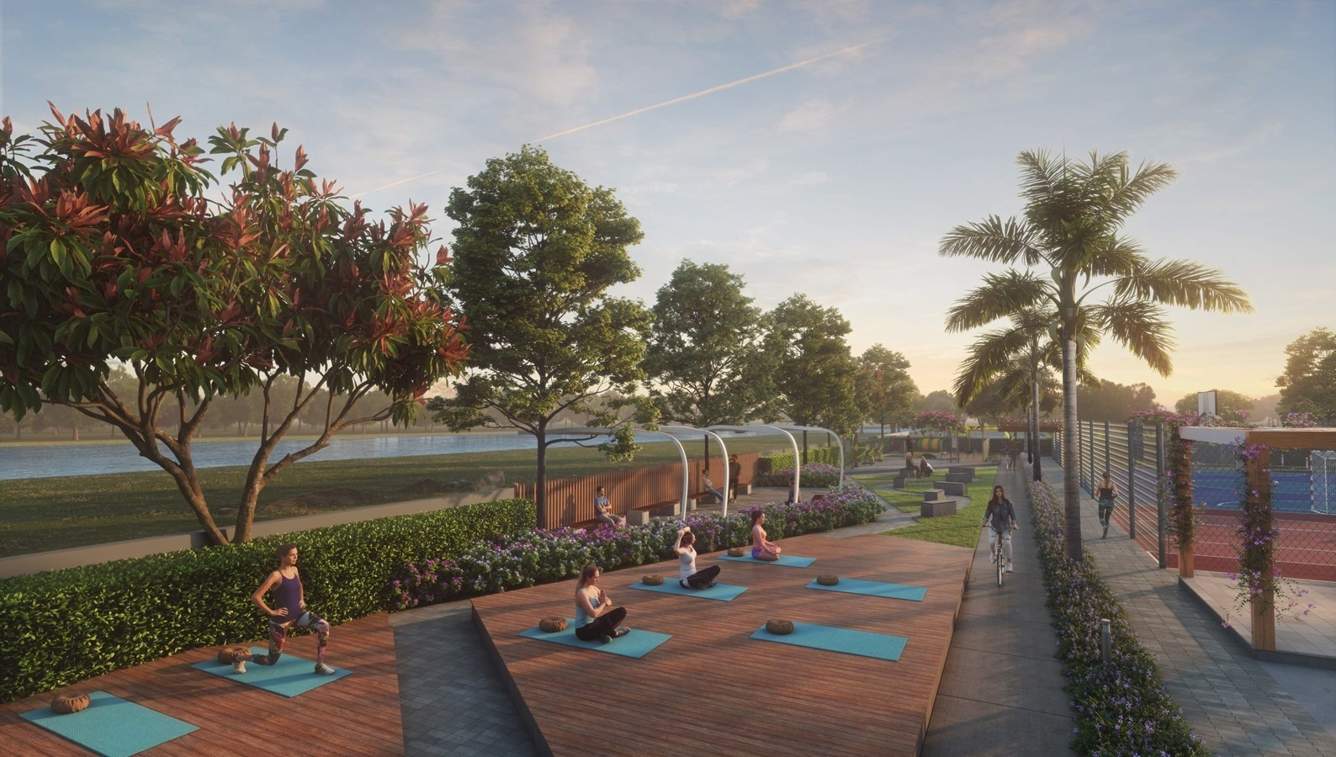  eastern river residency mhada buildings Yoga/Meditation Area