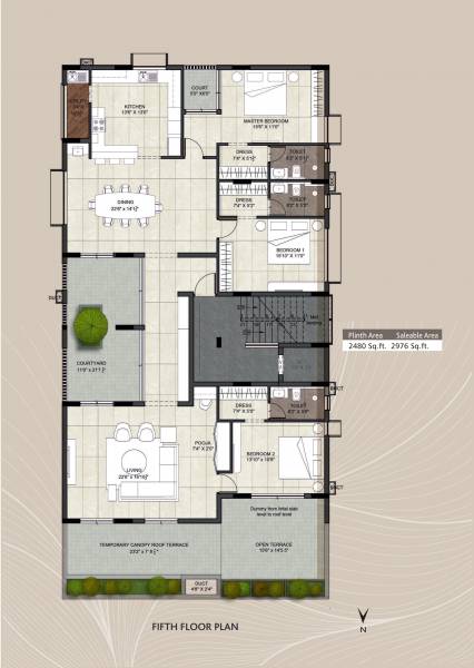  chang-royale Chang Royale Cluster Plan for 5th Floor