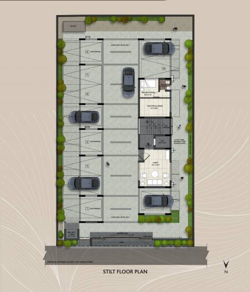  chang-royale Chang Royale Cluster Plan for Stilt Floor