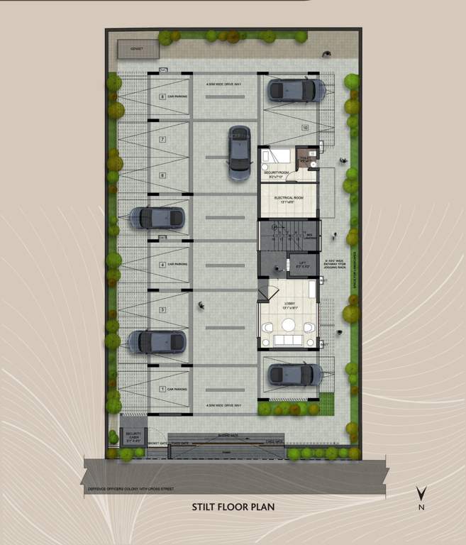  chang royale Chang Royale Cluster Plan for Stilt Floor