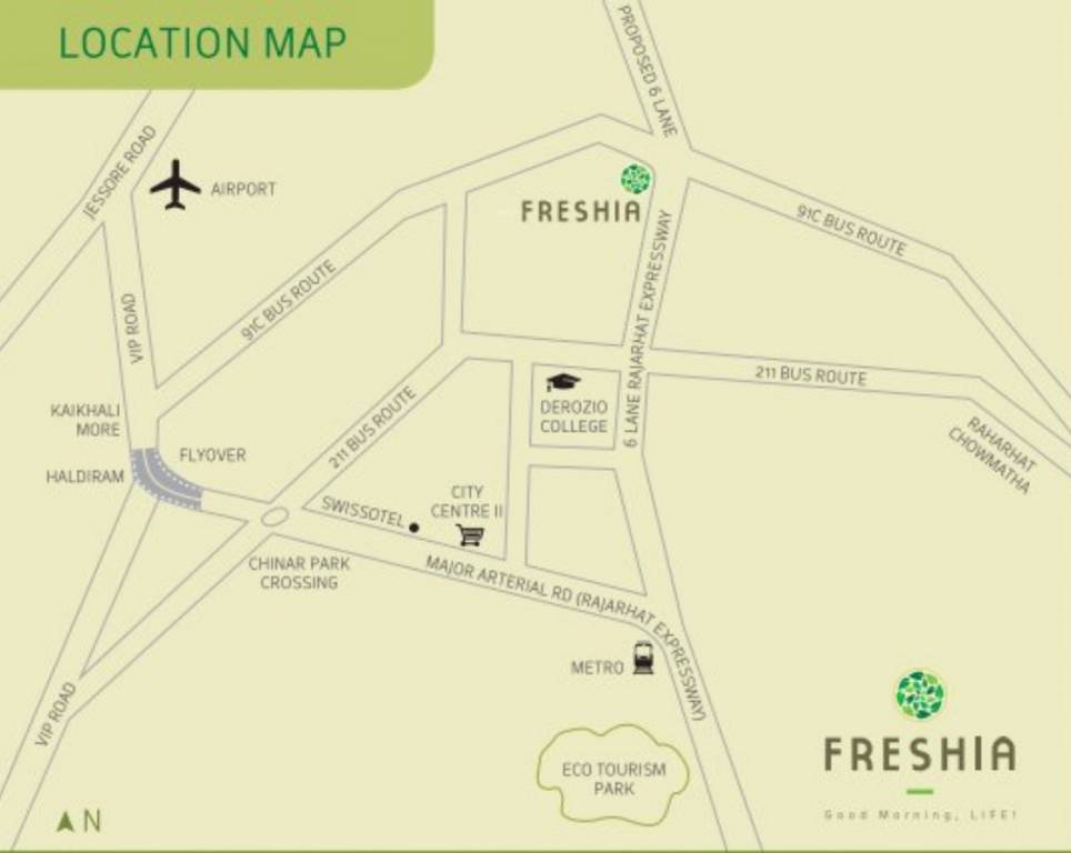  freshia i Location Plan