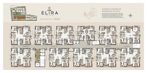  elira PGR Elira Block 3 Cluster Plan for 1st Floor
