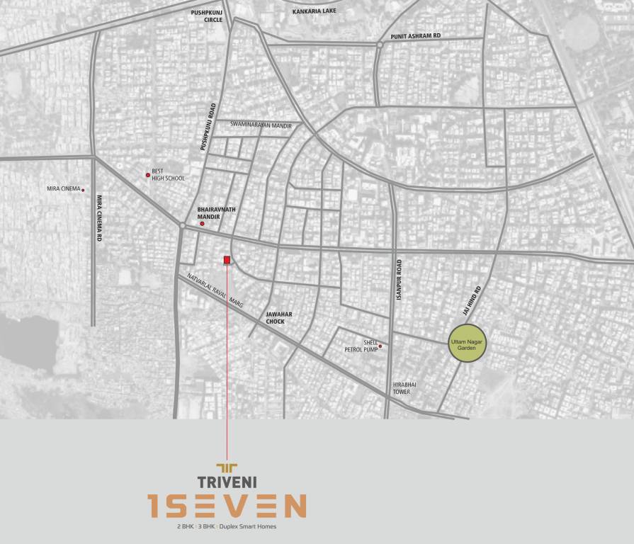  1seven Location Plan