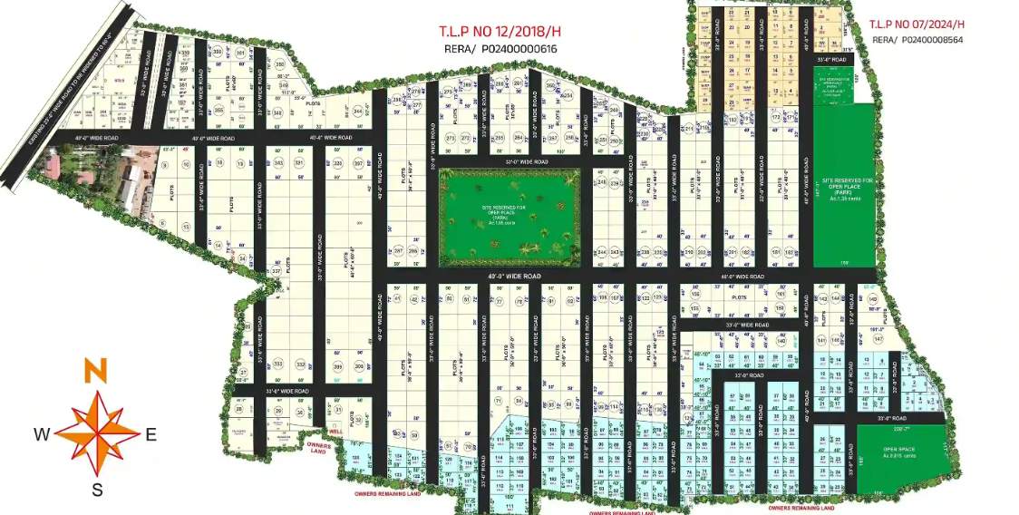  sirulaseema 1 phase ii Layout Plan