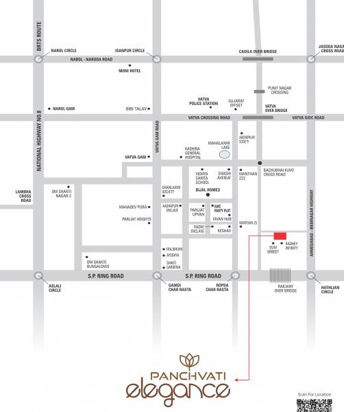  panchvati-elegance Location Plan