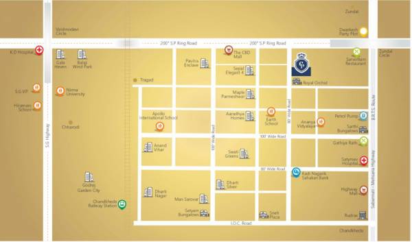  coral-paradise Location Plan