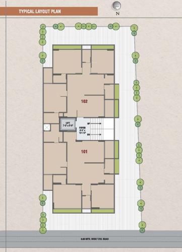  prabhuvan-skyline Prabhuvan Skyline Cluster Plan from 1st to 5th Floor