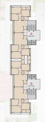  nine-360 Cluster Plan From 6th To 9th Floor Typical Floor Plan