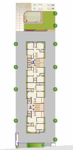  alaska-skyview Block A And B Cluster Plan From 1st To 13th Floor