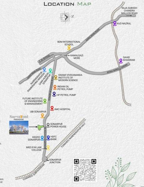  sarvayoni-paradise Location Plan