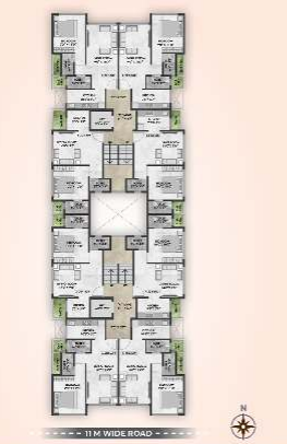  aurum Wing A Cluster Plan
